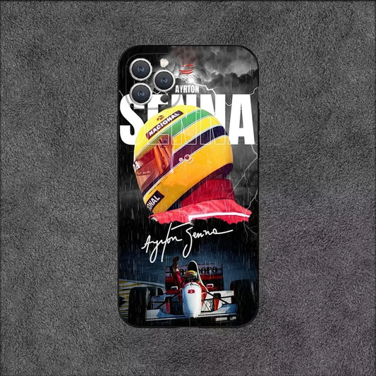 Case Senna capacete e carro